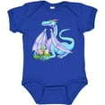 thumbnail image 3 of Inktastic Blue Easter Dragon with Painted Eggs Boys or Girls Baby Bodysuit, 3 of 5
