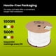 thumbnail image 5 of Truecable Cat6 Entierro Directo Blindado F/Utp 1000 Pies Resistente Al Agua Cmx Blanco 23 Awg Cobre Sólido Desnudo 550 Mhz Poe++ (4Ppoe) Cable Ethernet A Granel Con Certificación Etl, 5 of 5
