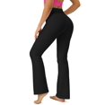 thumbnail image 2 of Yoga Pants Women, Flare Leggings for Women with Pockets Crossover High Waisted Bootcut Yoga Pants, 2 of 7