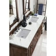 thumbnail image 5 of James Martin Vanities Brookfield 72" Double Vanity, Warm Cherry w/ 3 CM Ethereal Noctis Quartz Top, 5 of 8