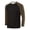 Army Green, variant on Men's Long Sleeve Crew Neck Color Blocking Baseball Shirts Raglan Casual Vintage Jersey Sport Tee Tops Watermelon Red XL(XL)