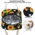 thumbnail image 4 of Bolsa Térmica para Almuerzo Dezcrab Girasol Aislada e Impermeable para Niñas, 4 of 6