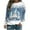 Blue, variant on jsaierl Oversized Sweatshirts for Women Crew Neck Long Sleeve Shirts Christmas Gnomes Pattern Tops Dressy Casual 2025 Blouse Tee Pullover