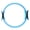 Blue, variant on YAHHU Home Fitness Yoga Ring Gym Exercise Body Building Pilates Circle Resistance Ring for Toning Inner Outer Thighs Arms Core, 16.14 inches / 41 cm, Gray