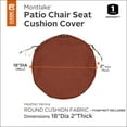 thumbnail image 4 of Classic Accessories 18"x2" Red Patio Cushion Slipcover, Montlake, 4 of 18