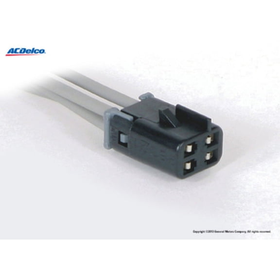 ACDelco GM Original Equipment PT382 4-Way Female Black Multi-Purpose Pigtail