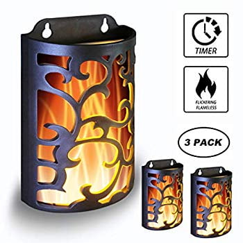 Decorative Lanterns with Timer, Candle Light Flameless ... Decorative Lanterns with Timer, Candle Light Flameless ... on Indoor Candle Sconces For Wall id=56160