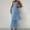 Blue, variant on Gspmoly Summer Dresses, Women'S Temperament Sexy Hollow Short Sleeve Red Mini Dress Cocktail Dress Clearance