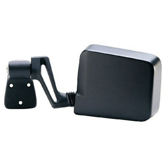 60024C - Fit System Driver Side Mirror For 87-02 Jeep Wrangler, Black, Foldaway, Manual Fits select: 1997-2002 JEEP WRANGLER / TJ, 1989-1995 JEEP WRANGLER / YJ