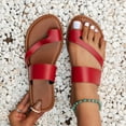 thumbnail image 4 of AnuYalue Cute Slide Sandals,Women Slip On Flat Sandals Flip Flop Thong Sandals Flat Clip Toe for Summer Dressy Flip Flop Beach Oceanside Holiday Outdoor, 4 of 8