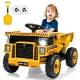 thumbnail image 1 of AKDSteel 12V Kids Ride On Dump Truck with Remote Control, Electric Dump Bed & Shovel, Construction Vehicle Ride On Toy with Spring Suspension, Music, LED Lights, 1 of 6