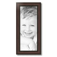 thumbnail image 2 of ArtToFrames 8" x 20" Traditional Mahogany Picture Frame, 8x20 inch Multi Wood Poster Frame (WOM-5159), 1 Pack, 2 of 7