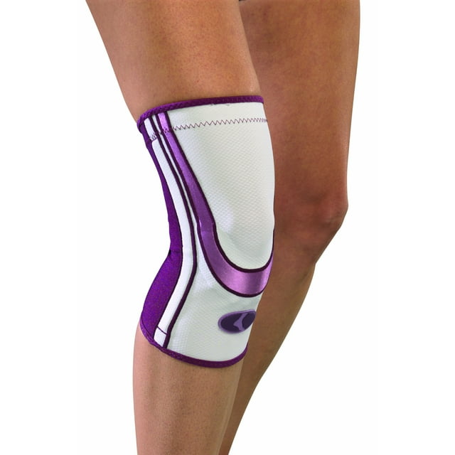 Rodillera MUELLER Contour Gel Soporte Grande Ciruela
