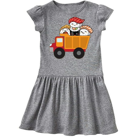 

Inktastic Sushi Lover Food Truck Gift Toddler Girl Dress