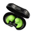 thumbnail image 2 of Joernso 1 Pair Bath Earplugs Easy to Wear Professional Non-slip Perfect Fitting Soft Assisted Swimming Comfortable Swimming Earplugs with Storage Box Swim Supply, 2 of 8