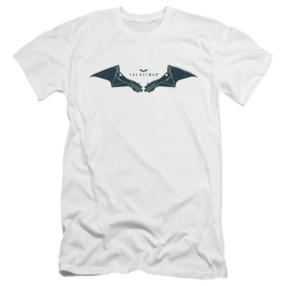 The Batman (2022) Mechanical Bat Logo Unisex Adult Canvas Brand T Shirt