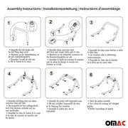 OMAC Sport Bar Truck Bed Chase Roll Bar for VW Amarok 2010-2020 Crew Cab S.Steel