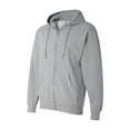 thumbnail image 2 of Independent Trading Co. Midweight Full-Zip Hooded Sweatshirt Size up to 3XL, 2 of 4