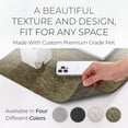 thumbnail image 2 of Tapete de escritorio Nordik By Design 89 x 43 cm de fieltro, grande, verde, 2 of 7