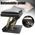 thumbnail image 2 of CARTTOU Portable Folding Footrest Adjustable Removable Soft Foot Rest Pad with Massaging Beads for Home Car Office, 2 of 7