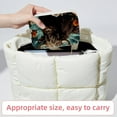 thumbnail image 6 of Yak Portable Velvet Organizer Box with Removable Compartment - Earring Holder, Necklace Holder, and Travel Organizer - Gift, 6 of 7