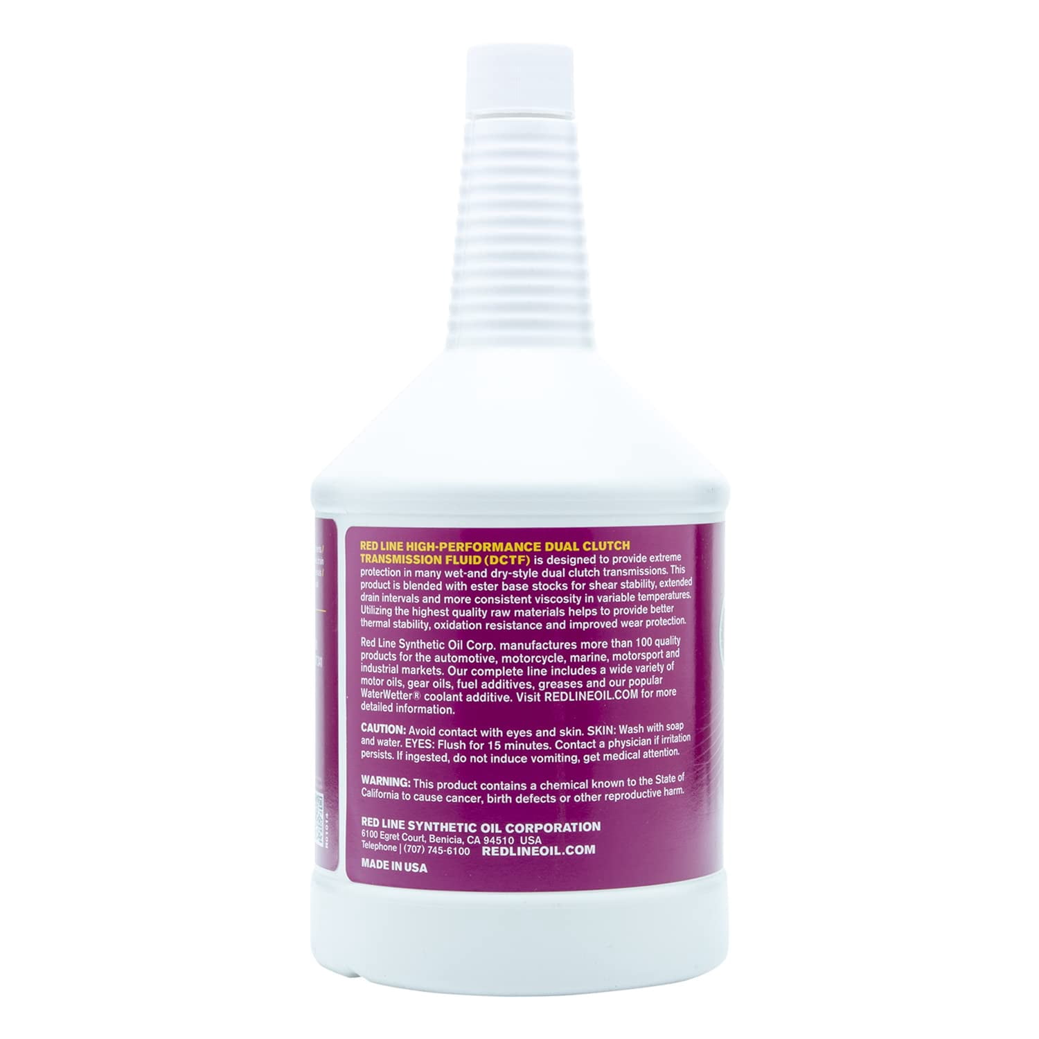 Red Line 31004 Full Synthetic High Performance Dual Clutch Transmission Fluid (DCTF) - 1 Quart