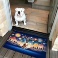 thumbnail image 2 of Happy New Year with Boxer Fireworks Holiday Xmas Winter 2025 Doormat Boxers Dog Lover Gifts Idea Indoor Outdoor Welcome Mat - 00025, 2 of 5