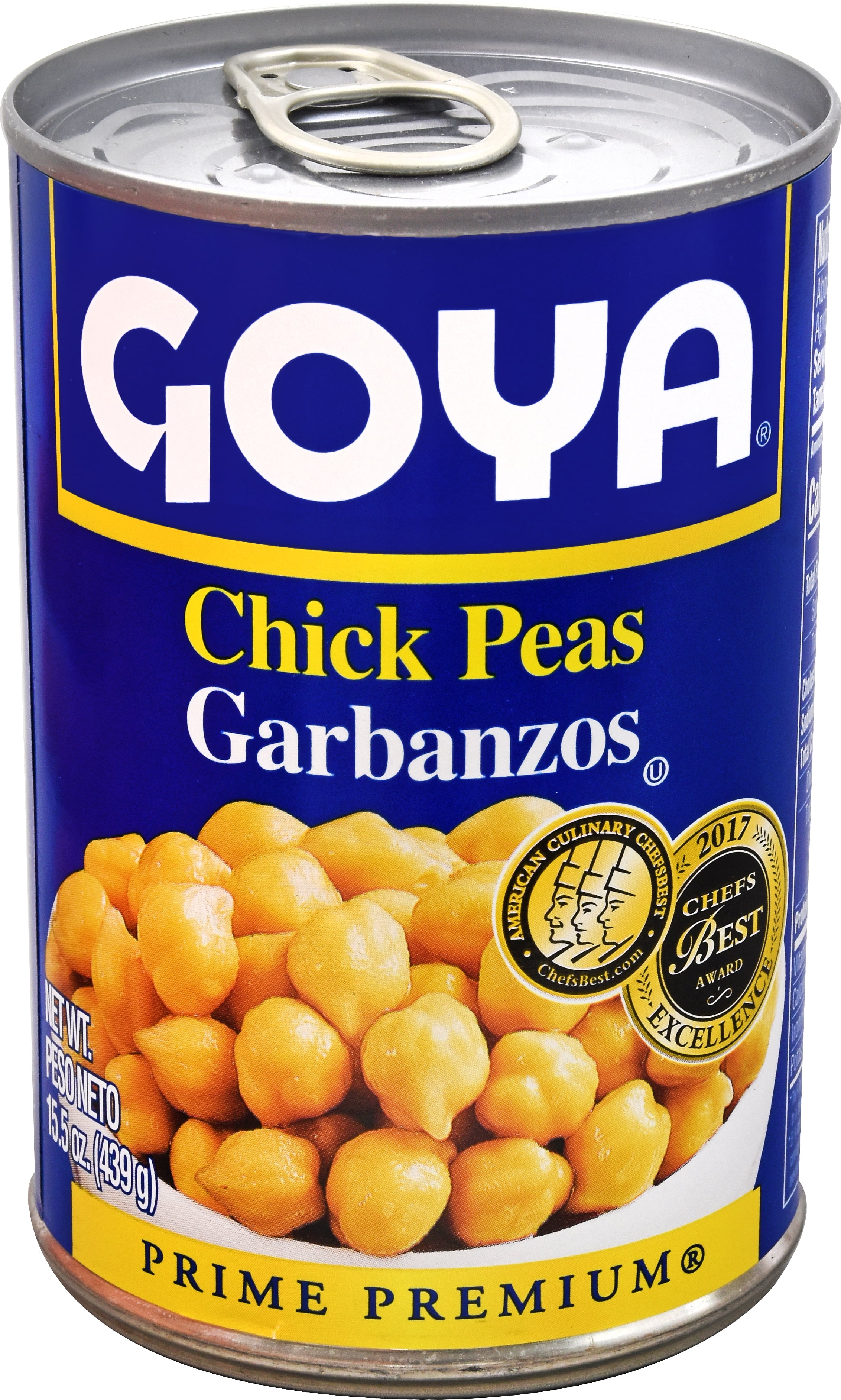 Goya Premium Chick Peas, Garbanzo Beans, 15.5 Oz