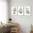 thumbnail image 4 of 3Pcs Sage Green Canvas Wall Art Modern Neutral Abstract Wall Decor Pictures Minimalist Green Tan Posters Prints for Living Room Bedroom Home Decoration, 12x16in, 4 of 7