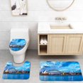 thumbnail image 1 of Juego de alfombras de baño ABPHQTO Hermoso atardecer en Sydney 3 piezas, 1 of 2
