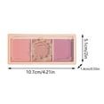 thumbnail image 2 of WIFKLSIIPG Powder Blusher Makeup Natural Milk Tea Orange Durable Rouge Affordable Student Makeup Red Plate, 2 of 5