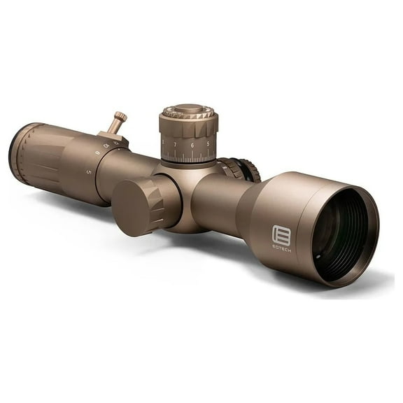 EOTech Vudu 5-25x50mm FFP Riflescope, MD4 MOA Reticle, Tan/FDE, Precision Optic for Sporting and Recreational Shooting (VDU5-25MD4TAN)
