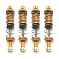 thumbnail image 6 of 4x RC Shock Absorber, Front and Rear RC Shocks Damper Replacement Parts for 16207 16209 16210 H6 1/16 RC Hobby Car Model Gold, 6 of 8