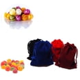 thumbnail image 7 of FENGGUIQU 12Pcs Blue Drawstring Bags for Jewelry Packaging and Sweet Treat Storage, 7 of 7