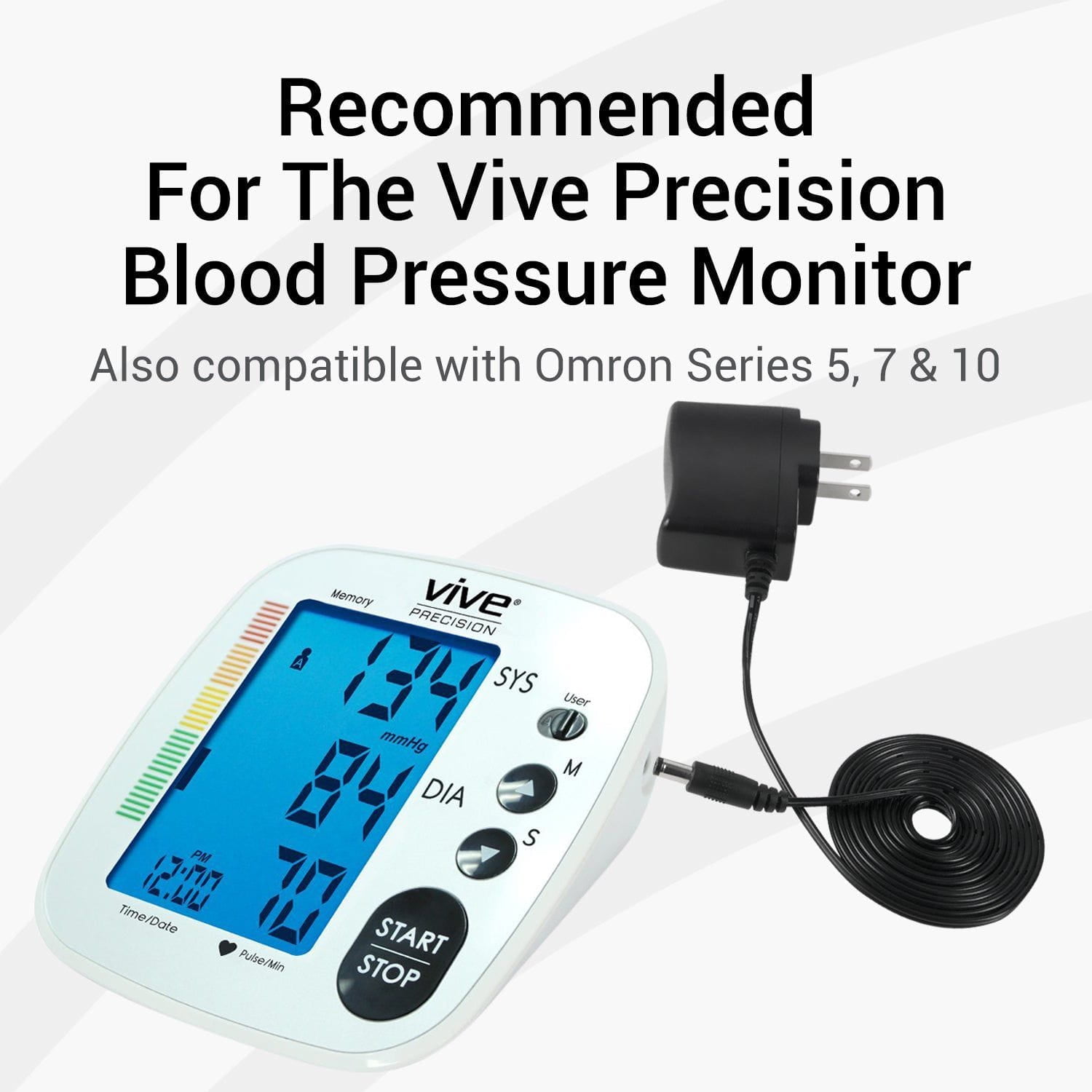 US 6V Power Adaptor for The Omron 3 Series Blood Pressure Monitor by myVolts