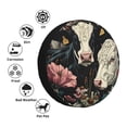 thumbnail image 4 of Balery Vintage Sunflower Cow Cubiertas para Neumáticos - Protector Resistente para Neumáticos de Camioneta, SUV, Remolque, Camper y RV-15 inch, 4 of 6