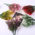 thumbnail image 3 of 7 Tenedor Simulación Espiga de Trigo Lavanda Decoración de Boda de Plástico Simulación Planta Flor Artificial Estilo Pastoral Flor Púrpura Simulación, 3 of 6