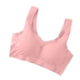thumbnail image 2 of Bixock Sport Bra for Women Push Up Bra Wireless Bra Medium Padding Lace Thin Straps Lift Support Breathable Daily Office Women Under Wear, 2 of 6