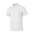 thumbnail image 5 of Men's Big and Tall Henley T-Shirts, Short Sleeve Pocket Waffle Knit Loose Fit Shirt Summer Oversized Button Tee Big and Tall Size S-3XL White, 5 of 9