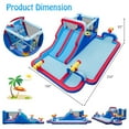 thumbnail image 3 of CIPACHO Inflatable Bounce House with 2 Water Slides and 3 Water Cannons With 750W Blower, Toddlers Boys Girls Backyard Party Gifts, 3 of 11