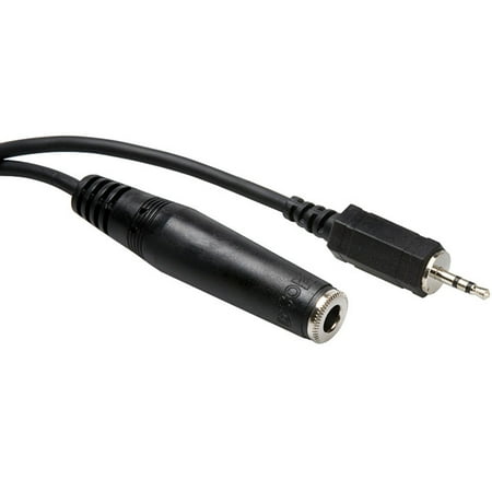 Hosa MHE125 Stereo 3.5mm TRS Male to Stereo 3.5mm TRS Female Headphone Extension Cable 25 ft.