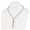 thumbnail image 2 of Collier en Maille D.C Poli Or 14k Deux Tons, 2 of 3