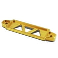 thumbnail image 2 of DNA Motoring BATT-SHORT-GD 145mm/170mm Billet Aluminum Battery Tie Down Mount Bracket (Gold), 2 of 6