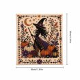thumbnail image 2 of Halloween Embroidery Kit with Pre-Printed Spooky Design, Cross Stitch Craft Set for Home Wall Decor and Party Decorations, Fall Holiday Gift for Adults and Beginners with 1 Count, 2 of 5