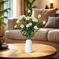 thumbnail image 4 of Flores Decoración para el Hogar Elegante Uli Diseño Floral Sala de Estar y Dormitorio Perfecto Interior Hermoso Delicado Arreglo Floral de Faux Ideal Cualquier Espacio, 4 of 4