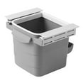 thumbnail image 1 of WREESH Hidden Retractable Office Desk Adhesive Dustbin Trash Can Garbage Waste Bin Grac, 1 of 1