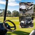 thumbnail image 2 of Jeiento Camo Golf Cart Steering Wheel Cover Oak Hunting Wood Golf Cart Steering Wheel Covers for Club Car Universal Fit Boat Steering Wheel Cover Golf Cart Accessories Protector, 2 of 7