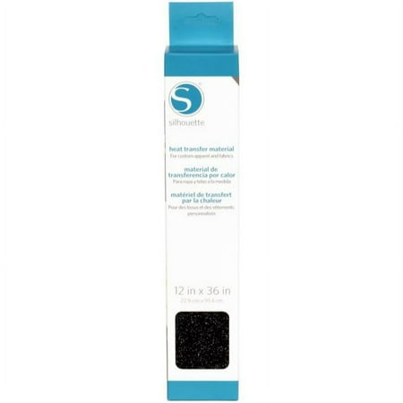 Silhouette Glitter Heat Transfer Material, 12" x 26"