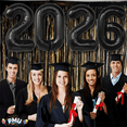 thumbnail image 3 of PMU New Year's Eve Party 2026 New Year, Graduation "2026" 40in Pitch Black Number Mylar Balloons Birthday, Special Events Accessories Party Celebration (4/pkg) Pkg/1, 3 of 6