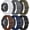 B2: Black/Gray/Army Green/Blue/White/Brown, variant on MYKOMI 6 Pack Stretchy Bands Compatible with Samsung Galaxy Watch 8 Band 40mm 44mm, Samsung Galaxy Watch 8 Classic 46mm Loop, Elastic Nylon Fabric No Gap Sport Strap Replacement for Women Men